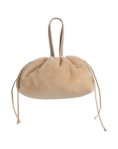 BRUNELLO CUCINELLI BRUNELLO CUCINELLI WOMAN HANDBAG CAMEL SIZE - VIRGIN WOOL, POLYAMIDE, CASHMERE 