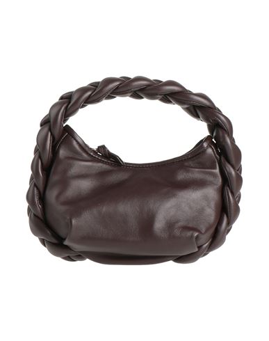 Hereu Woman Handbag Dark Brown Size - Leather