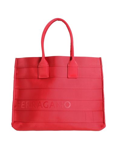 Ferragamo Woman Handbag Red Size - Textile Fibers In Red