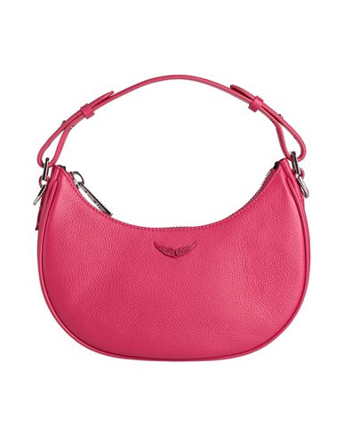 Zadig & Voltaire Woman Handbag Magenta Size - Cowhide In Magenta