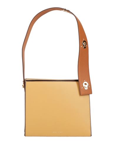 Danse Lente Woman Handbag Sand Size - Calfskin In Beige