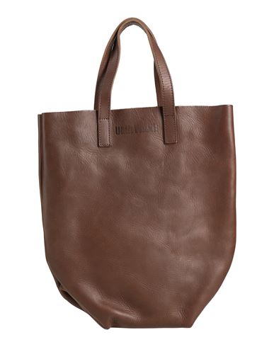 Uma Wang Woman Handbag Brown Size - Calfskin