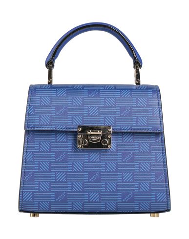 Moreau Paris Woman Handbag Blue Size - Textile Fibers