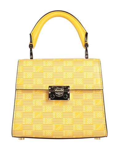 Moreau Paris Woman Handbag Yellow Size - Textile Fibers In Yellow