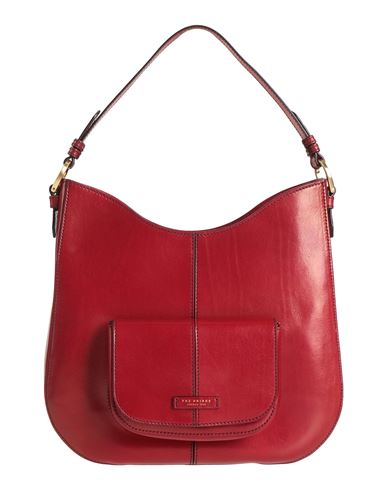The Bridge Woman Shoulder Bag Red Size - Leather In Red