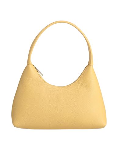 Mansur Gavriel Woman Handbag Yellow Size - Leather In Yellow