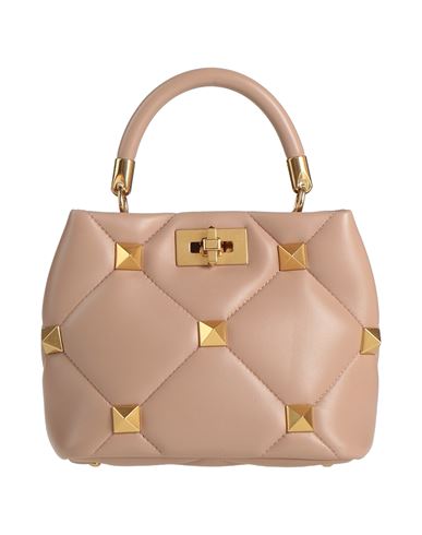 VALENTINO GARAVANI VALENTINO GARAVANI WOMAN HANDBAG BLUSH SIZE - LEATHER