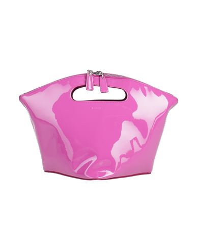 By Far Rubik Patent-leather Tote Bag In Purple