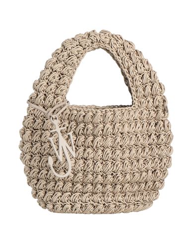 Jw Anderson Woman Handbag Light Grey Size - Textile Fibers, Leather In Grey