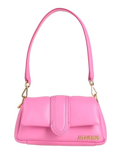 Jacquemus Woman Handbag Fuchsia Size - Lambskin In Pink