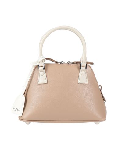 Maison Margiela Woman Handbag Light Brown Size - Goat Skin In Beige