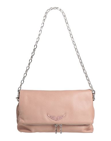 Zadig & Voltaire Woman Shoulder Bag Pastel Pink Size - Leather