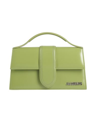Jacquemus Woman Handbag Military Green Size - Calfskin