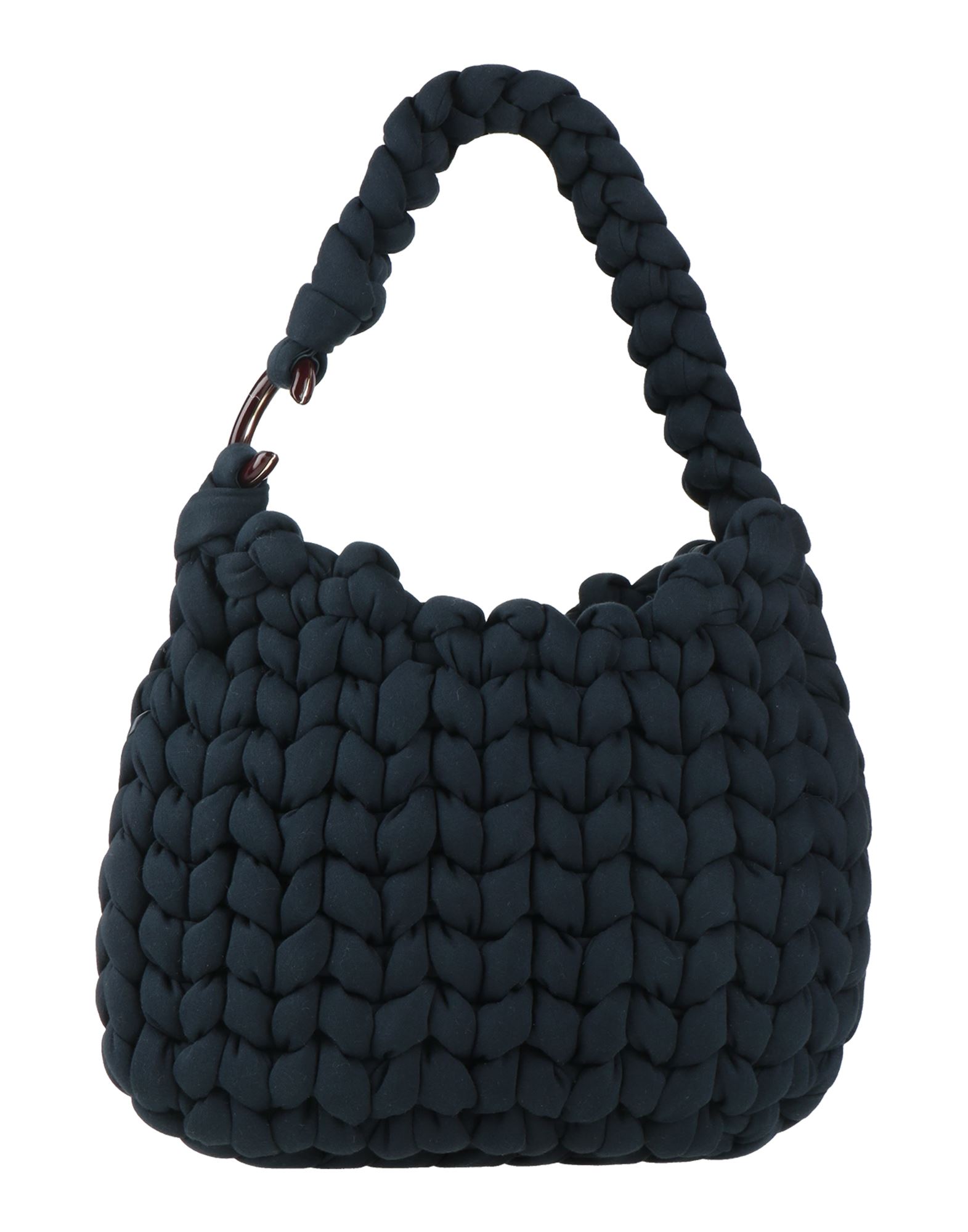 《セール開催中》CHLO? レディース ハンドバッグ ミッドナイトブルー コットン 60% / ナイロン 40% / 羊革（ラムスキン）