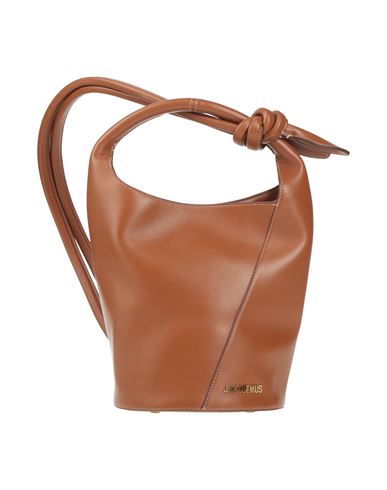 Jacquemus Woman Handbag Brown Size - Cow Leather In Brown