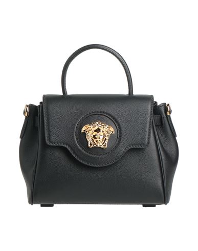 Versace Woman Handbag Black Size - Calfskin In Black