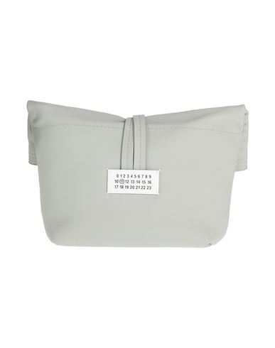 Maison Margiela Woman Handbag Sage Green Size - Leather In Sage Green