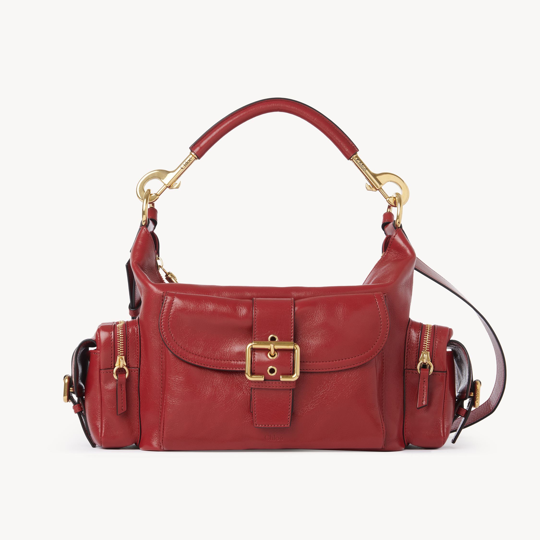 Chloé Camera Shoulder Bag In Red