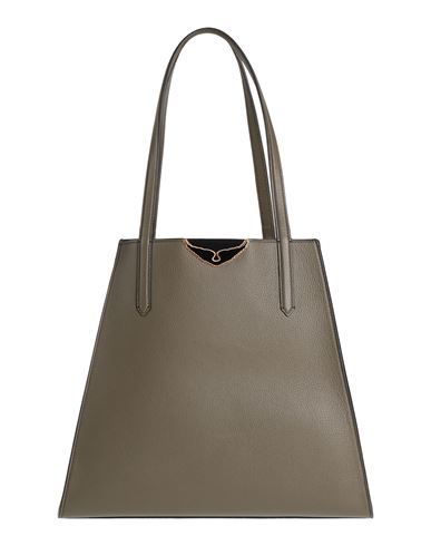 Zadig & Voltaire Woman Handbag Khaki Size - Cow Leather In Beige