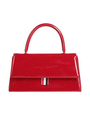 Thom Browne Woman Handbag Red Size - Leather In Red