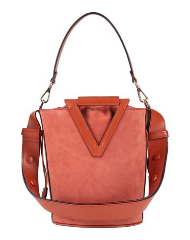 Roger Vivier Woman Handbag Rust Size - Leather In Red