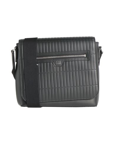 DUNHILL DUNHILL MAN CROSS-BODY BAG BLACK SIZE - LEATHER 