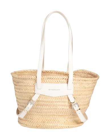 Givenchy Woman Shoulder Bag Beige Size - Straw In Sand