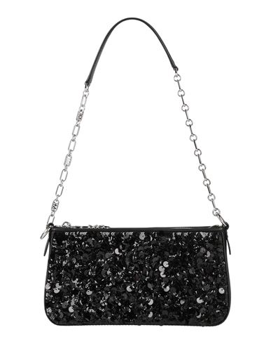MICHAEL MICHAEL KORS MICHAEL MICHAEL KORS WOMAN SHOULDER BAG BLACK SIZE - POLYURETHANE, POLYESTER 