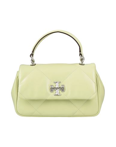 Tory Burch Woman Handbag Light Green Size - Leather In Green