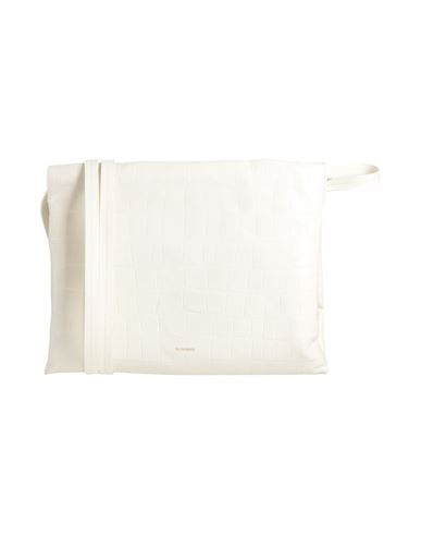 Jil Sander Woman Cross-body Bag White Size - Cow Leather In White