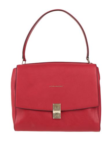 Piquadro Woman Handbag Red Size - Cow Leather In Red