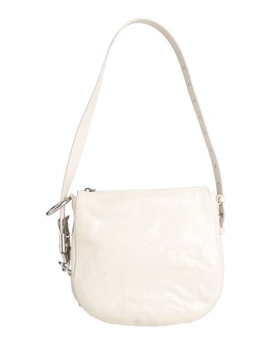 Burberry Prorsum Woman Shoulder Bag Ivory Size - Leather In White