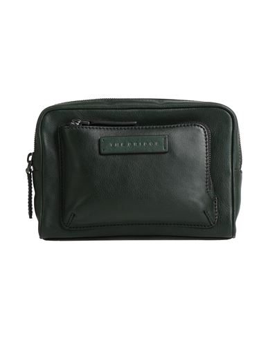 Bolso de mano Hombre Verde oscuro -- Hombre