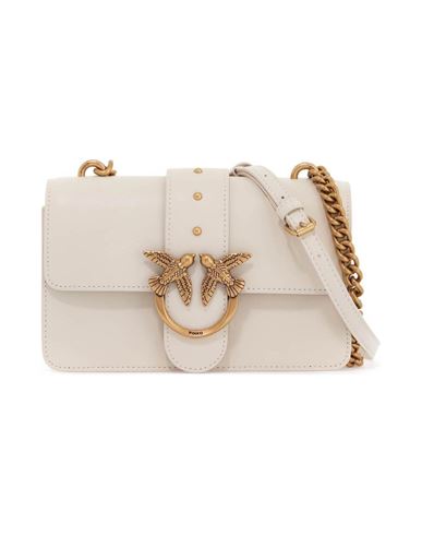 Pinko Woman Shoulder Bag White Size - Calfskin In White