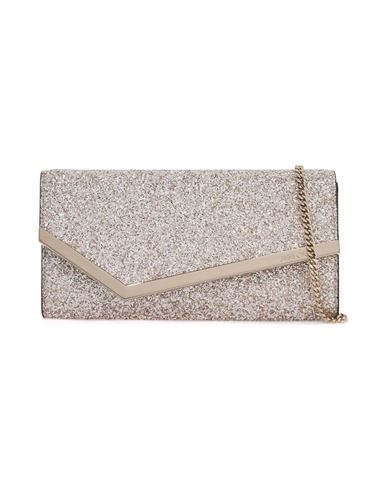 Jimmy Choo Glittery Emmie In White