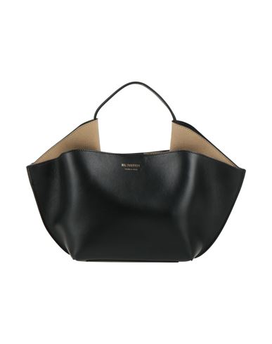 Shop Ree Projects Woman Handbag Black Size - Calfskin