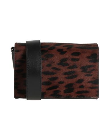 TOD'S TOD'S WOMAN CROSS-BODY BAG DARK BROWN SIZE - LEATHER 