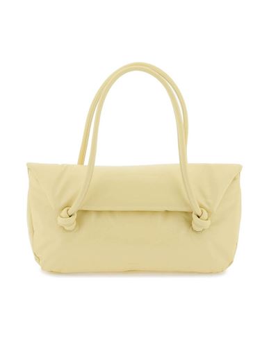 Jil Sander Woman Shoulder Bag Yellow Size - Calfskin In Yellow