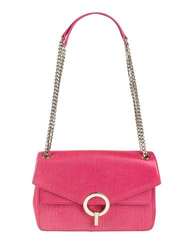 Sandro Woman Handbag Fuchsia Size - Goat Skin In Pink