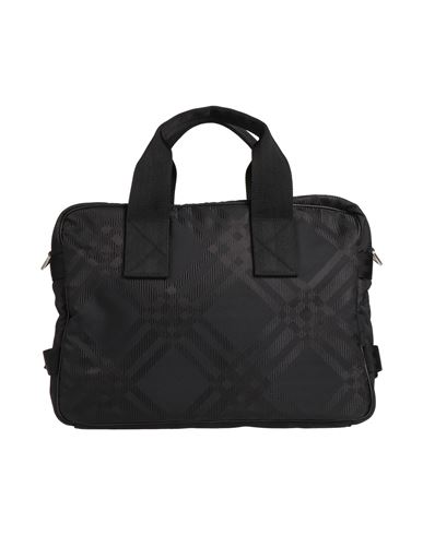 Burberry Woman Handbag Black Size - Polyamide, Polyester, Calfskin In Black