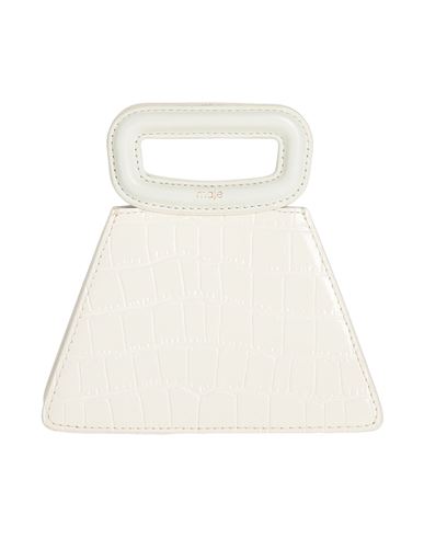 Maje Woman Handbag White Size - Cow Leather In White
