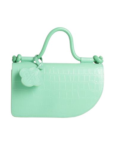 Pinko Woman Handbag Green Size - Leather In Green