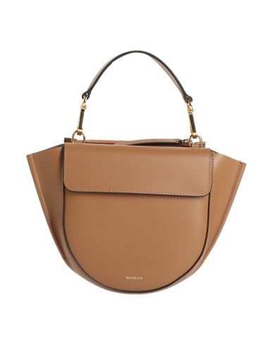 Wandler Woman Handbag Light Brown Size - Calfskin In Sand
