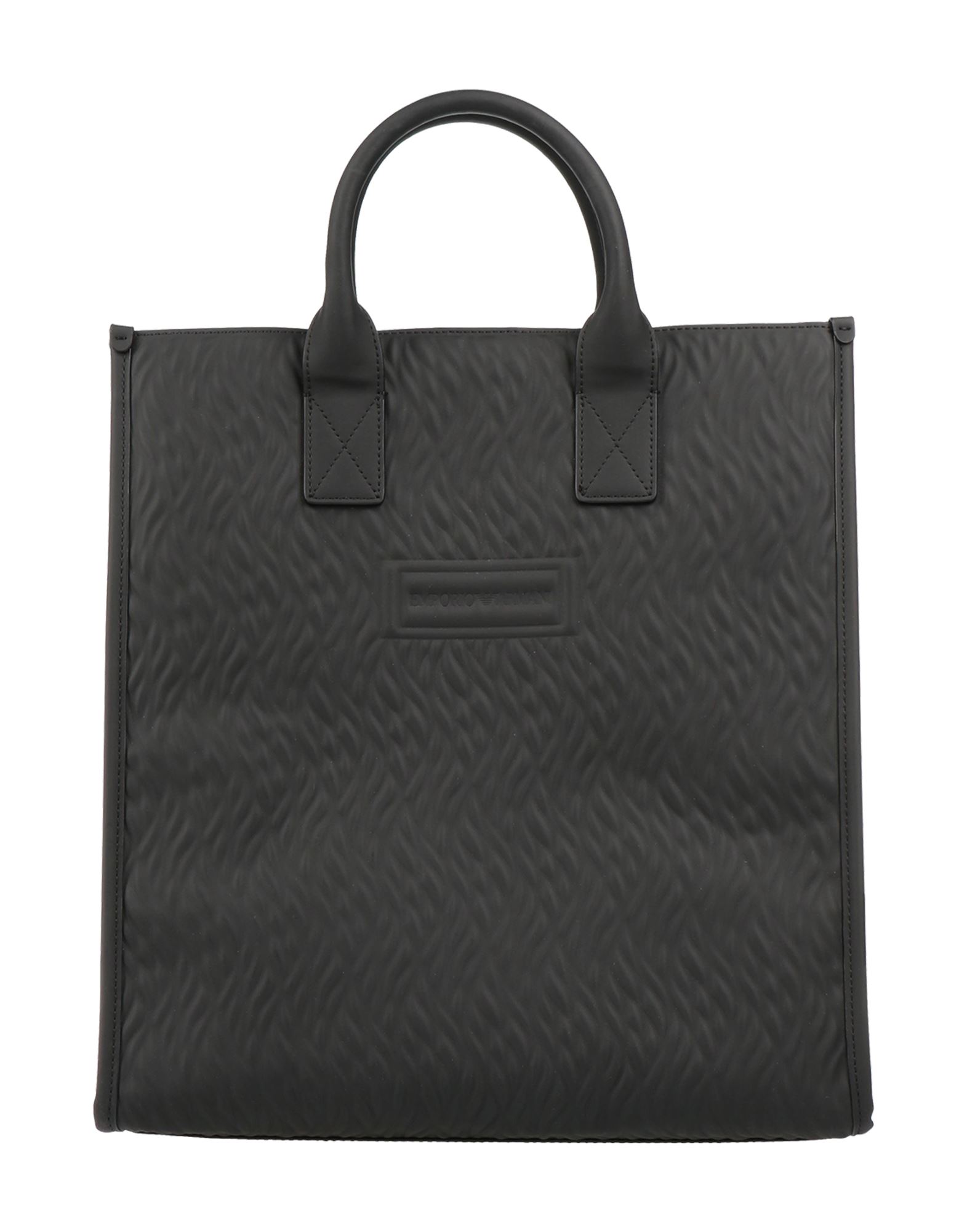 【EMPORIO ARMANI】ハンドバッグ ロゴ 無地 シングルハンドル EMPORIO ARMANI】ハンドバッグ ロゴ 無地 シングルハンドル