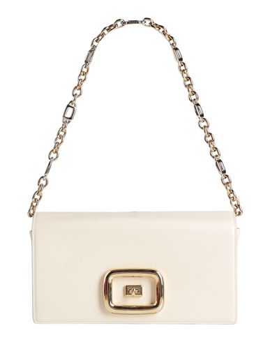 Roger Vivier Woman Handbag Ivory Size - Leather