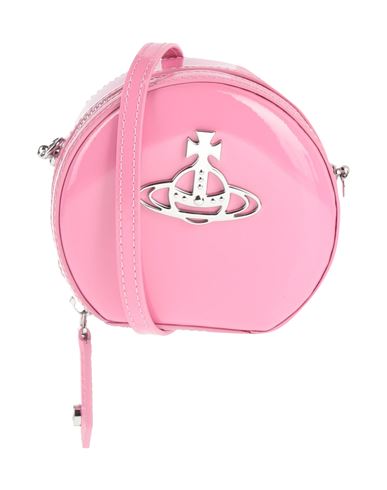 Vivienne Westwood Woman Cross-body Bag Pink Size - Leather In Pink