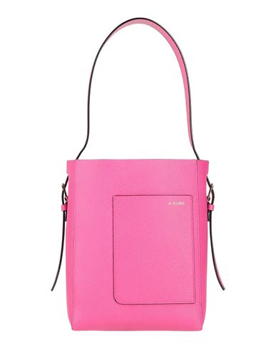 Valextra Woman Shoulder Bag Fuchsia Size - Calfskin In Pink