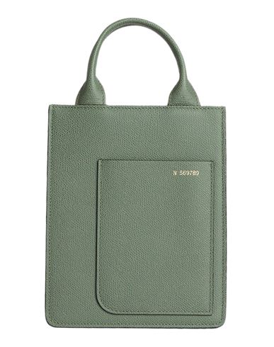 Valextra Woman Handbag Military Green Size - Calfskin In Green