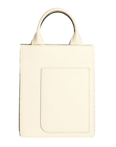 Valextra Woman Handbag Ivory Size - Calfskin In White