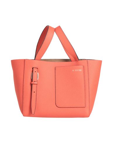 Valextra Woman Handbag Tomato Red Size - Calfskin In Red